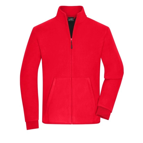 mens-bonded-fleece-jacket-red-black-4.webp