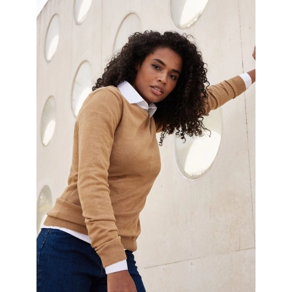 Ladies' Round-Neck Pullover