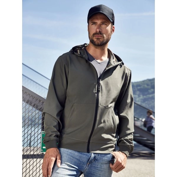 Men's Hooded Softshell Jacket