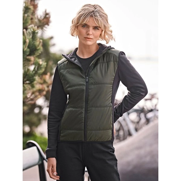 Womens Hybrid-Stretch Hooded Jacket