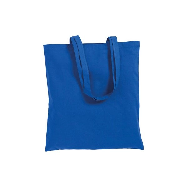 Immagine Shopper con soffietto in cotone 220 g/m2, manici lunghi