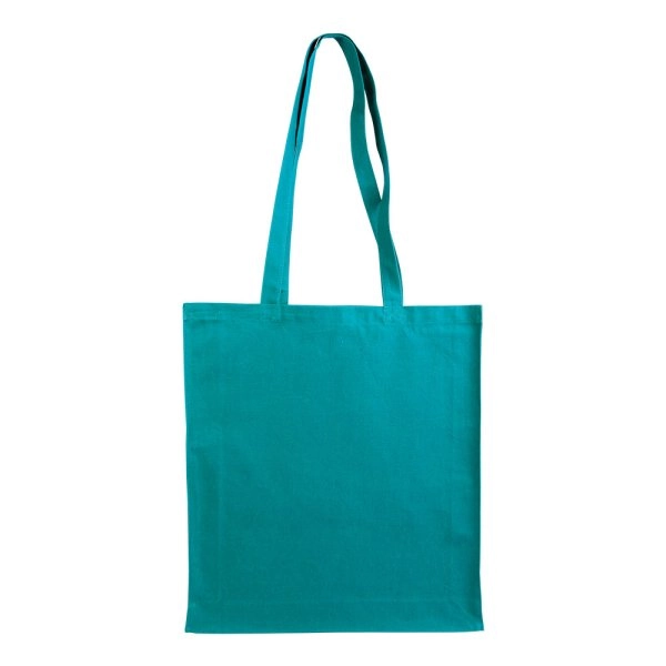 Immagine Shopper con soffietto in cotone 220 g/m2, manici lunghi