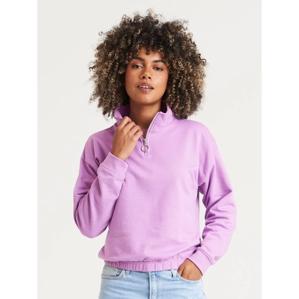 Women’s Cropped ½ Zip Sweat