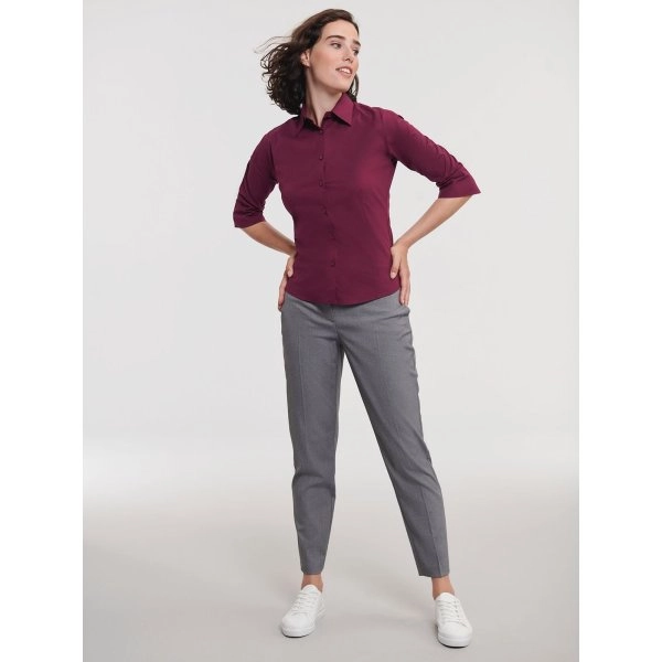 ladies-3-4-sleeve-easy-care-fitted-shirt-10.webp