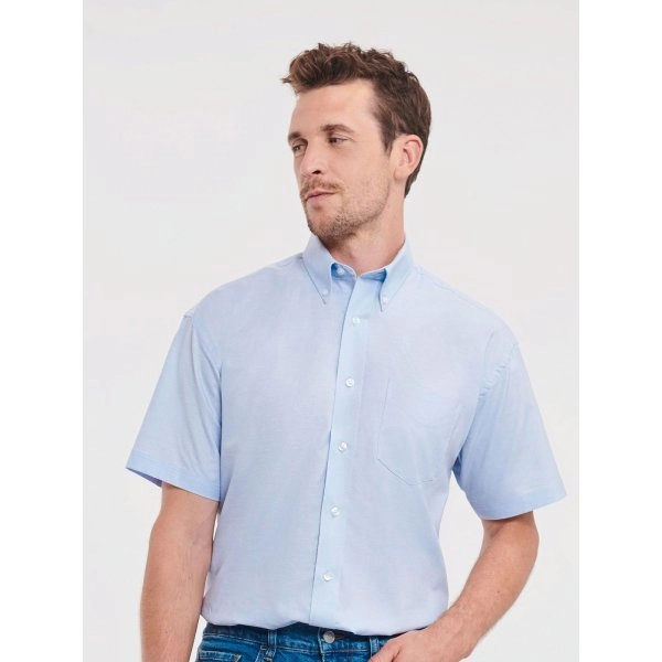 Men's Short Sleeve Easy Care Oxford Shirt