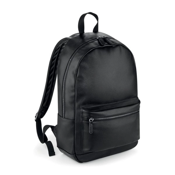 Faux Leather Fashion Backpack