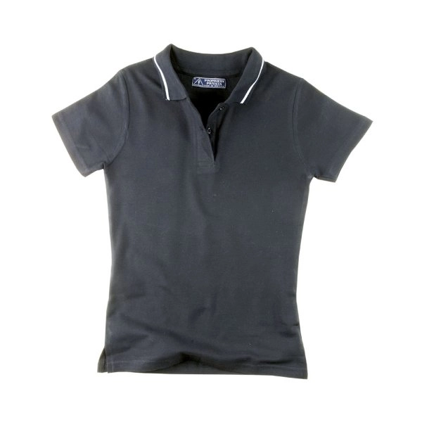 polo-a-pique-di-cotone-100-180-g-m2-con-riga-in-contrasto-manica-corta-da-donna-nero-bianco-3.webp