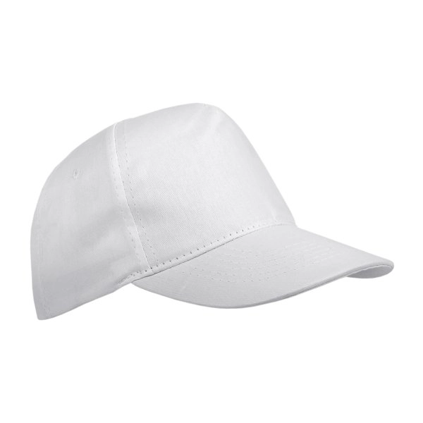 cappellino-in-cotone-5-pannelli-per-bambino-bianco-2.webp