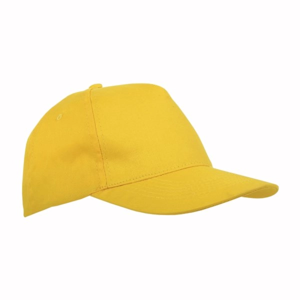 cappellino-in-cotone-5-pannelli-per-bambino-giallo-5.webp