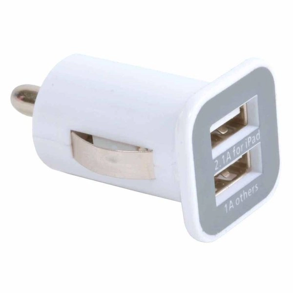 Micro caricabatterie USB da auto , con doppia porta USB