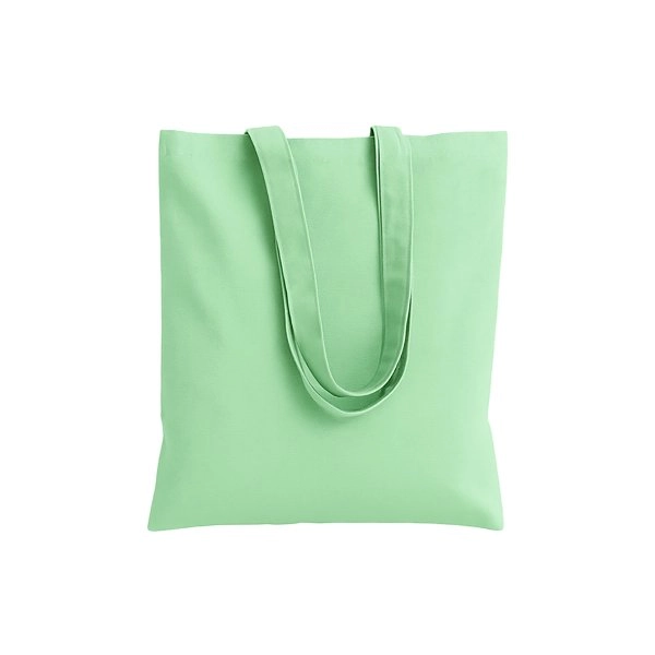 Immagine Shopper in cotone 130 g/m2, manici lunghi