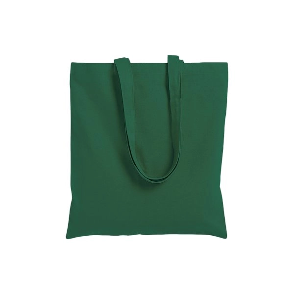Immagine Shopper in cotone 130 g/m2, manici lunghi
