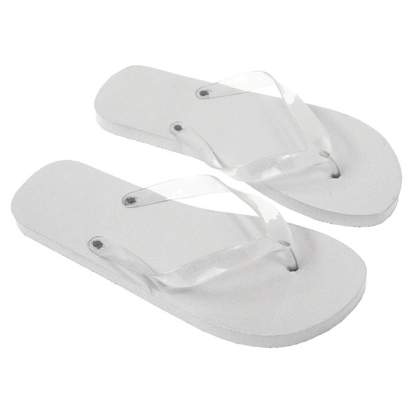 Ciabatte infradito UNISEX con suola in PE (114g) e fascetta in PVC. Taglia unica (36-39)