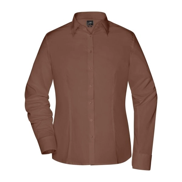 ladies-shirt-slim-fit-brown-3.webp