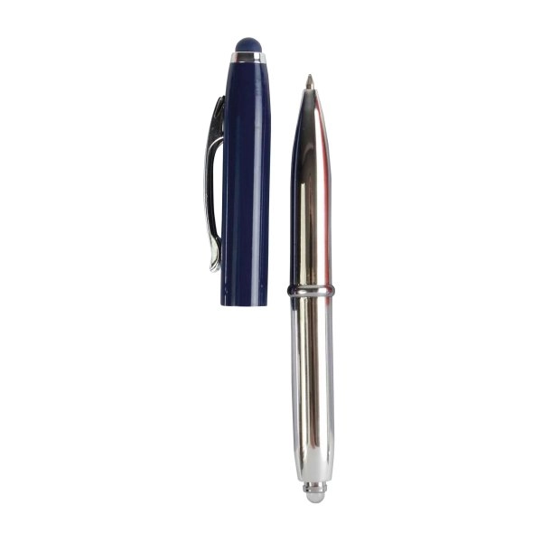 mini-penna-in-plastica-color-argento-con-cappuccio-e-clip-in-metallo-con-luce-blu-9.webp