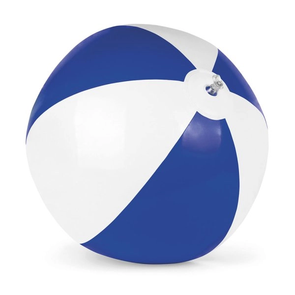 Pallone gonfiabile da spiaggia in PVC bicolore diametro cm 28