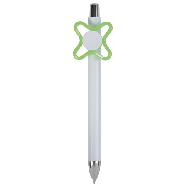 penna-a-scatto-in-plastica-bianca-con-spinner-colorato-verde-mela-6.webp