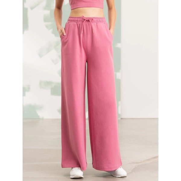 Women's Sustainable Fashion Wide Leg Joggers