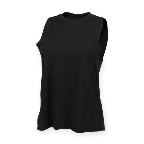 womens-high-neck-slash-armhole-vest-black-4.webp