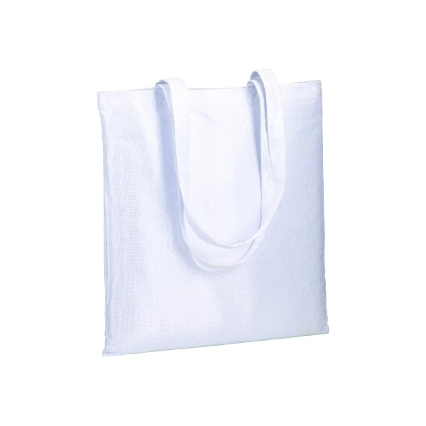 Shopper in policotone brillante 150g/m2, manici lunghi