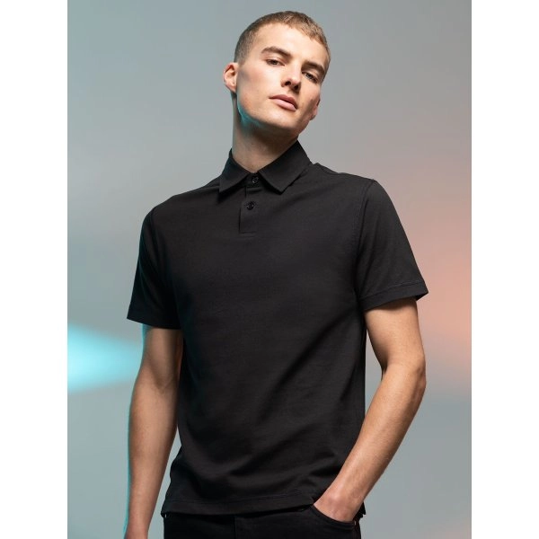 Men's Short Sleeved Stretch Polo