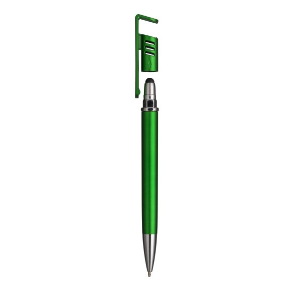 penna-twist-in-plastica-con-fusto-metallizzato-stand-portacellulare-verde-10.webp