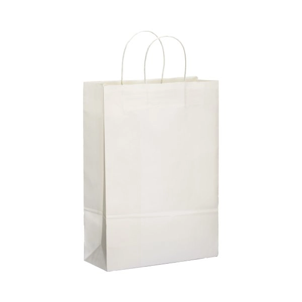 Shopper in carta 100 gr/m2 con soffietto