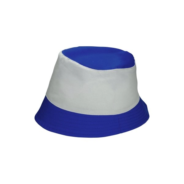 Cappellino in policotone 180 gr/m2 miramare bicolore