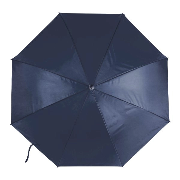 Immagine Ombrello automatico con fusto in metallo e manico curvo in plastica