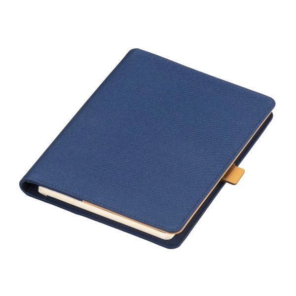 Immagine Cartella porta blocco A5 in R-PET con gancio di chiusura in metallo