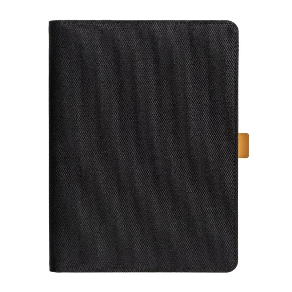 Immagine Cartella porta blocco A5 in R-PET con gancio di chiusura in metallo