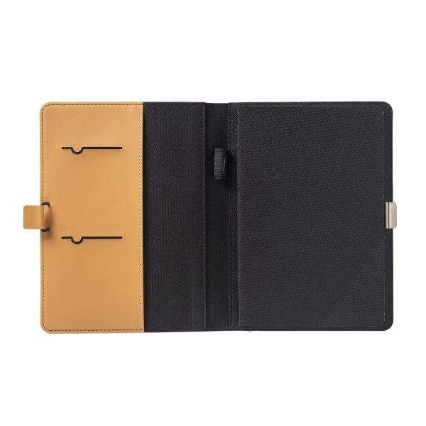 Immagine Cartella porta blocco A5 in R-PET con gancio di chiusura in metallo