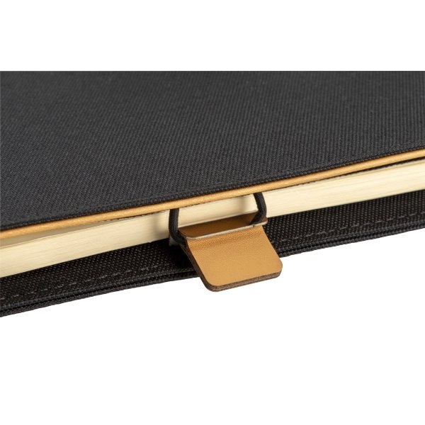 Immagine Cartella porta blocco A5 in R-PET con gancio di chiusura in metallo