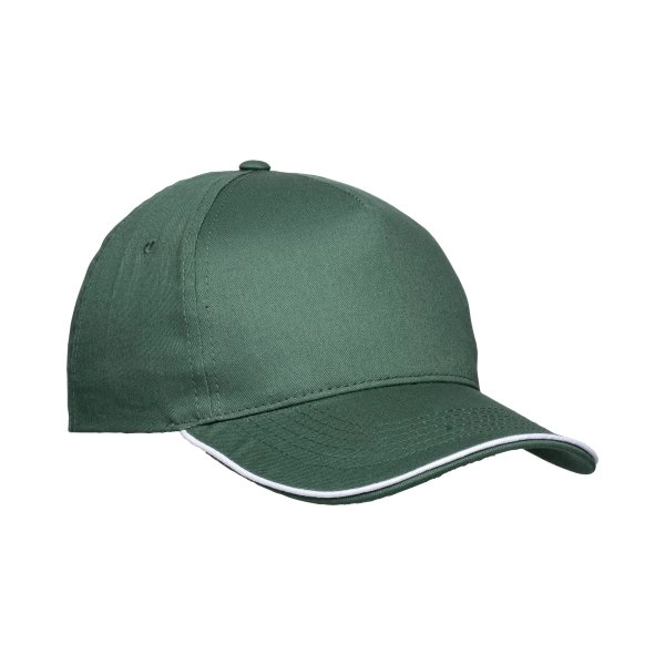 cappellino-in-cotone-5-pannelli-visiera-sandwich-in-contrasto-con-chiusura-con-velcro-verde-10.webp