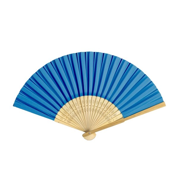 Immagine Ventaglio in carta con manico in bambù