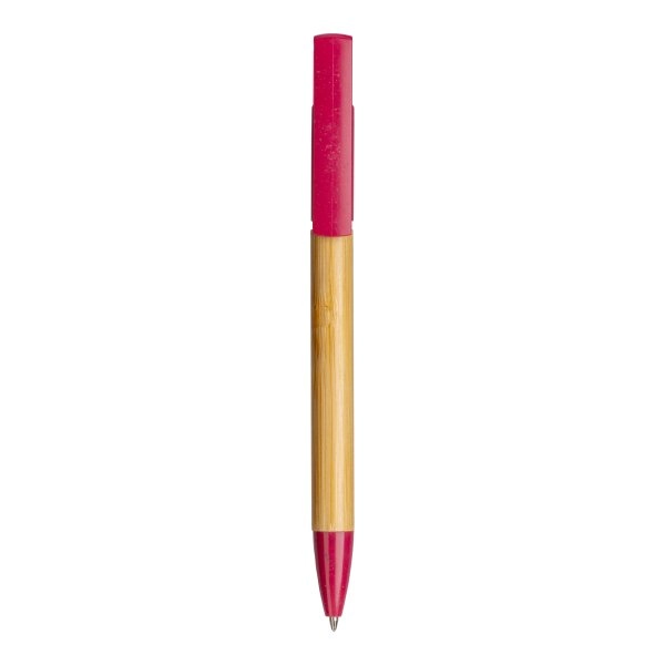 penna-twist-in-bambu-e-paglia-di-grano-con-stand-porta-cellulare-rosso-2.webp