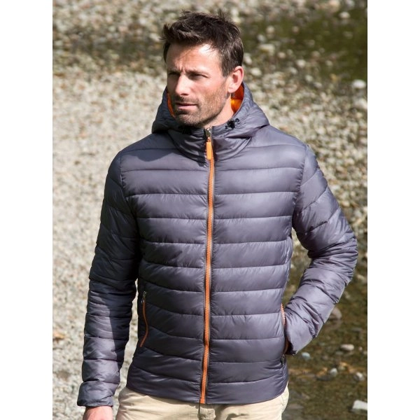 Mens Snow Bird Hooded Jacket