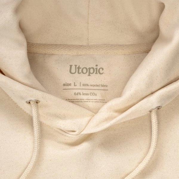 Immagine Felpa con cappuccio 100% tessuto rigenerato