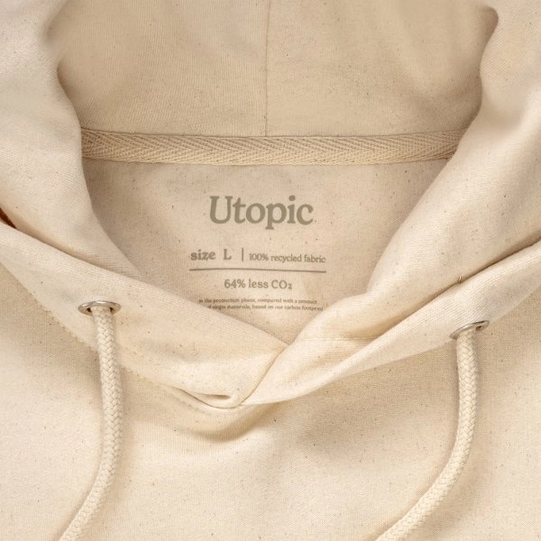 Immagine Felpa con cappuccio 100% tessuto rigenerato