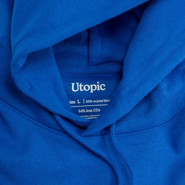 Immagine Felpa con cappuccio 100% tessuto rigenerato