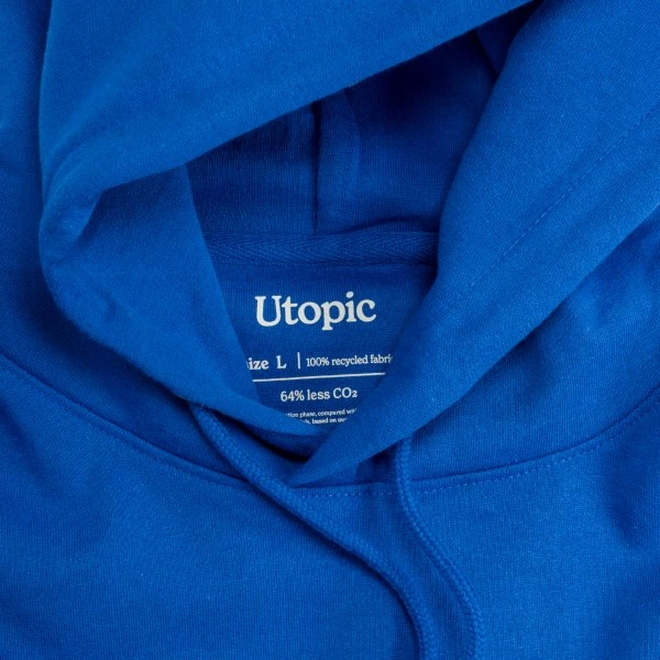 Immagine Felpa con cappuccio 100% tessuto rigenerato