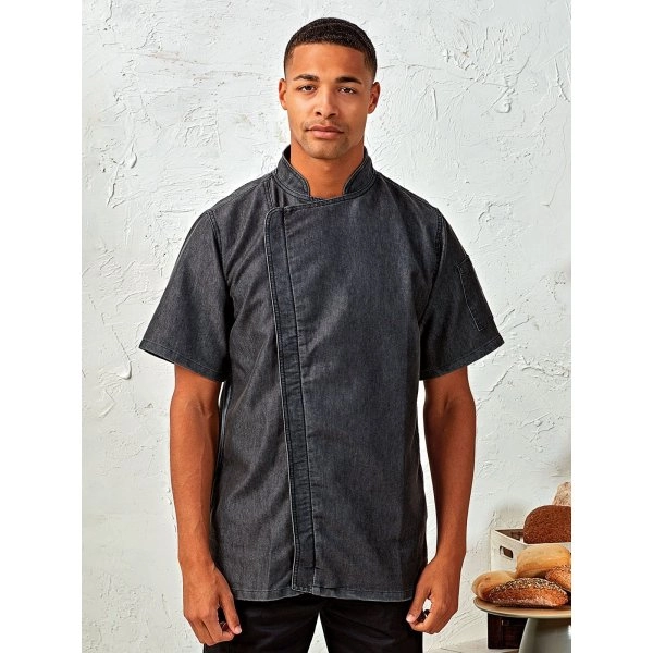 Chef's Zip-Close Short Sleeve Jacket