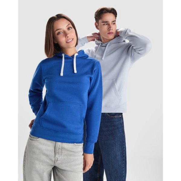 Immagine URBAN - Felpa con cappuccio bicolore, tessuto doppio, con cordone regolabile. 