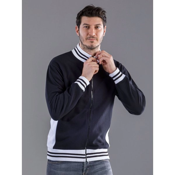 Sweat Full Zip Bicolor