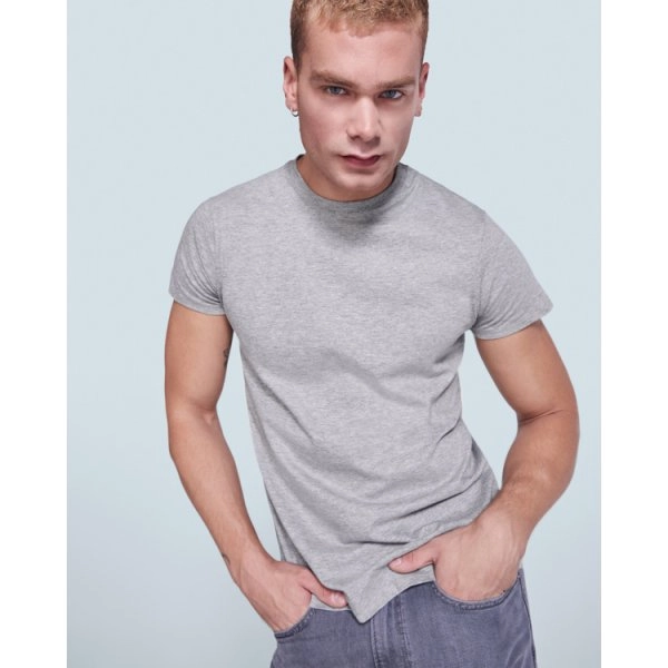 Immagine T-shirt manica corta, Girocollo doppio. 150 g/m²