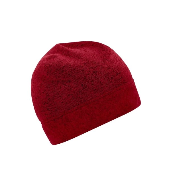 knitted-fleece-workwear-beanie-strong-red-melange-black-14.webp