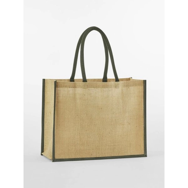 Natural Starched Jute Classic Shopper