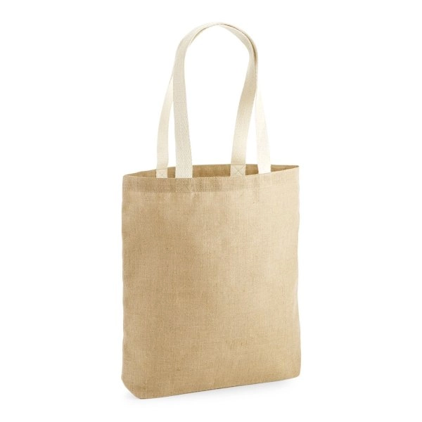 Unlaminated Jute Tote